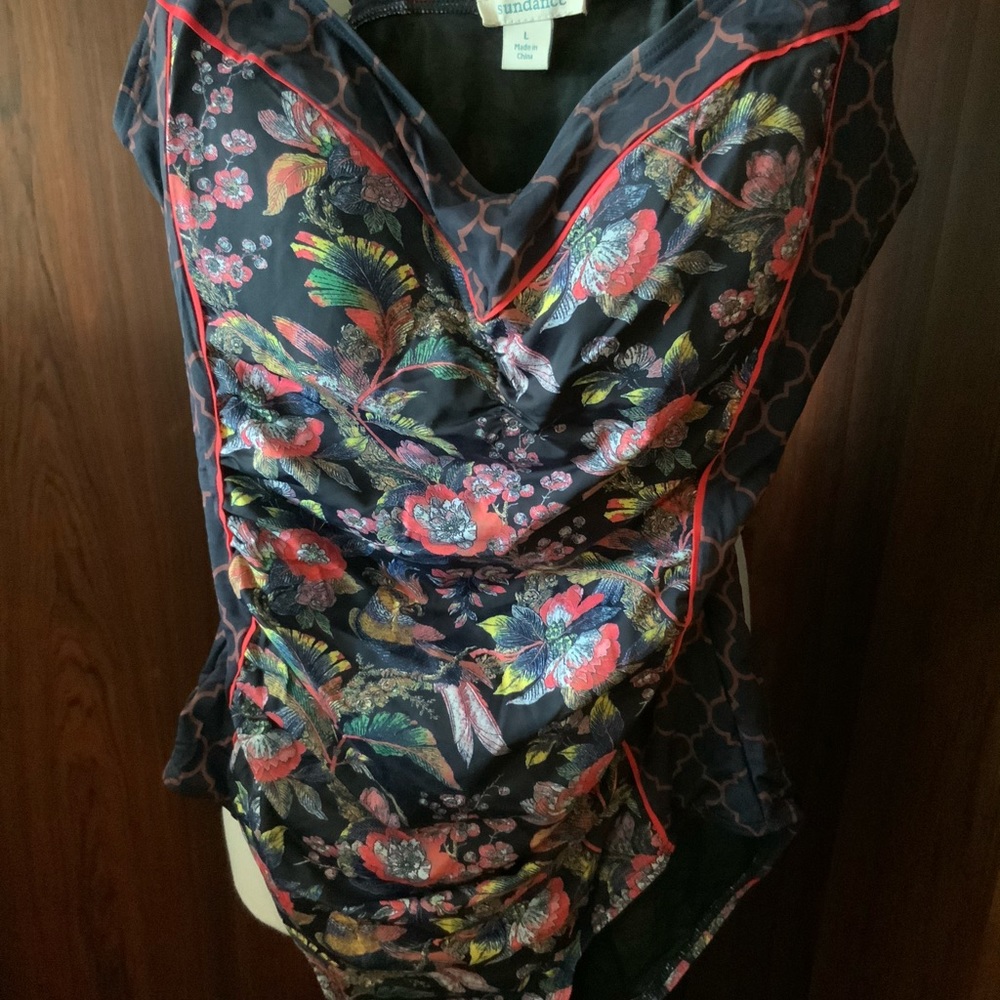 Sundance Catalog one piece swimsuit